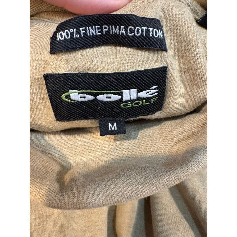 Bolle Golf Men's Turtleneck Pullover Brown Size M Casual - Picture 8 of 11